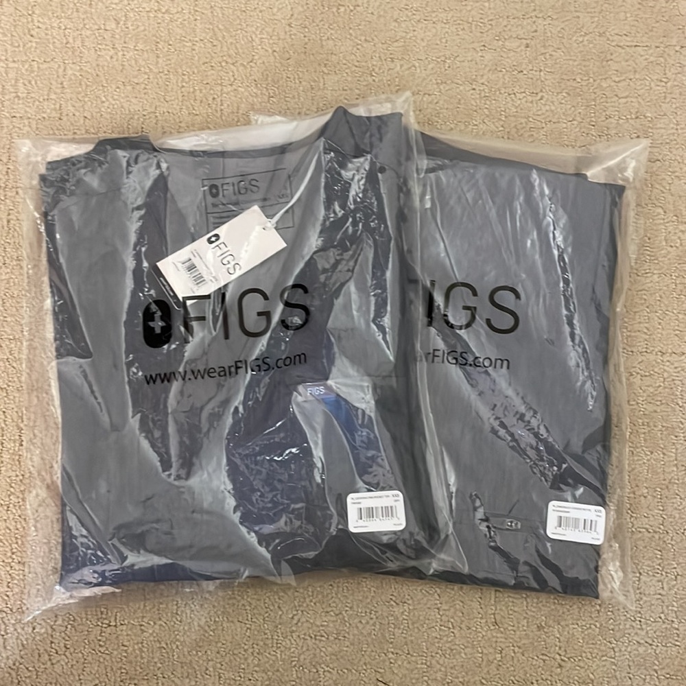 Figs Graphite TOP/BOTTOM XXS